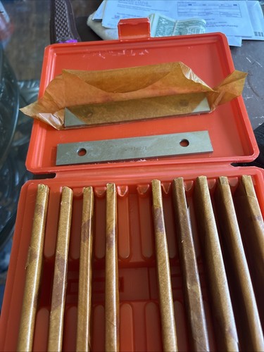 20 STÜCK VORRICHTUNGSBLOCK BAR SET 1/8 x 6 DÜNN PARALLEL MASCHINIST MASCHINENWERKSTATT - Bild 7 von 20