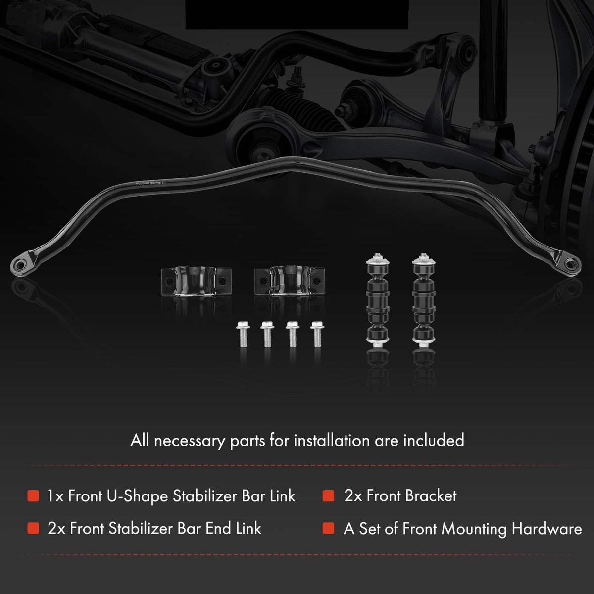 Lot De 2 Barres De Liaison Avant (stabilisateurs) Pour Chevrolet Impala, Opel Sintra...