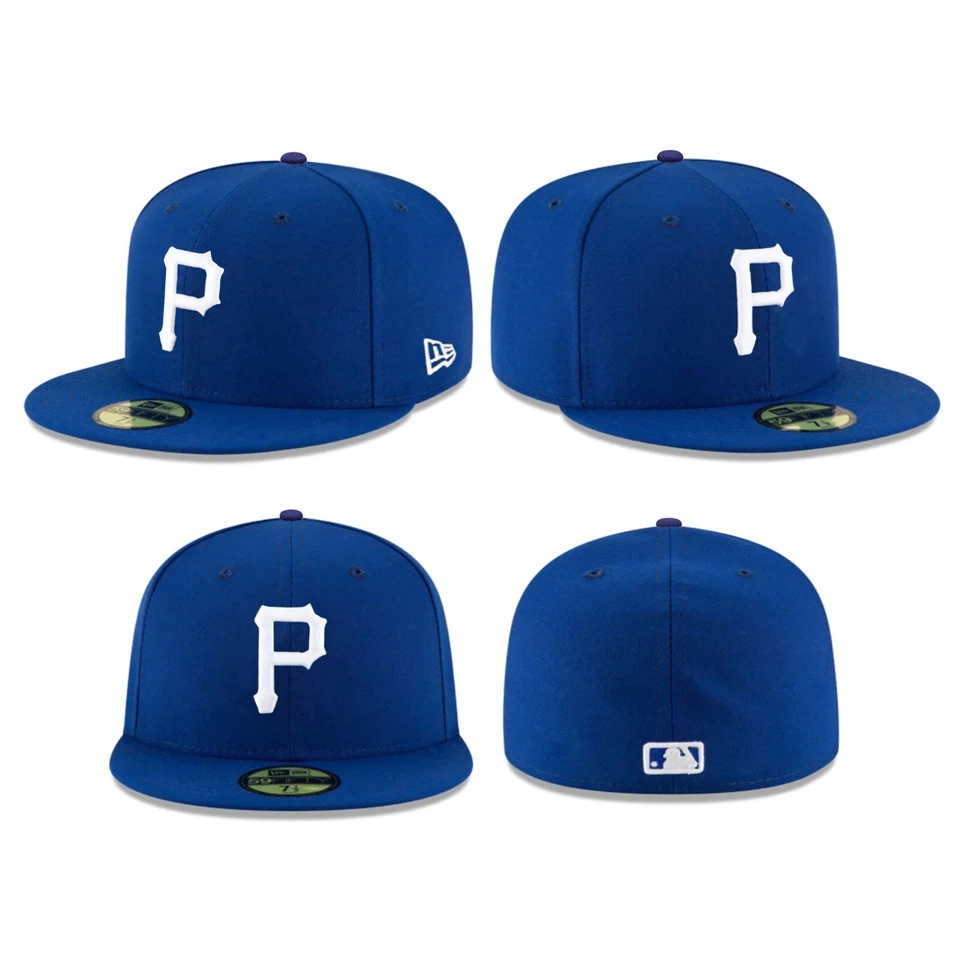 Pittsburgh Pirates PIT MLB Authentic New Era 59FIFTY Fitted Cap - 5950 Hat - Image 4 of 4