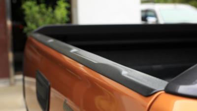 Black Rear Tailgate Cover Trim Ford Ranger Wildtrak Px2 Facelift T6 T7 ...