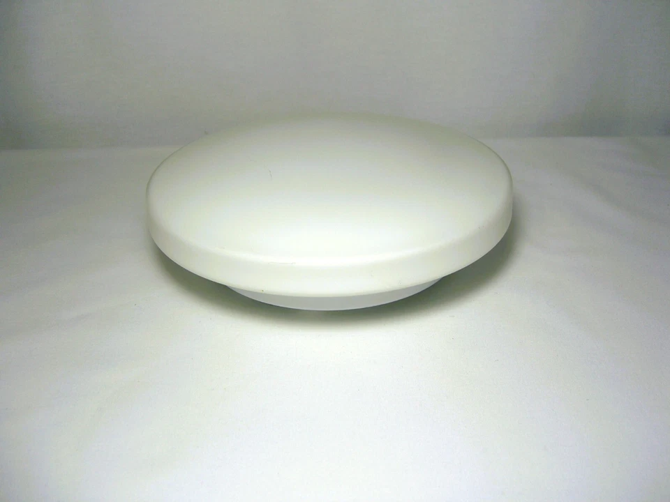 Aplique, Moderno Mediados de Siglo, Post Moderno, Plafón, Lámpara de Pared, Vidrio Opalino Foto 3 de 4