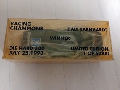 July 25,1993 Due Hard 500 Dale Earnhardt #3 Winner  1/64 Chevrolet ReplicaNASCAR