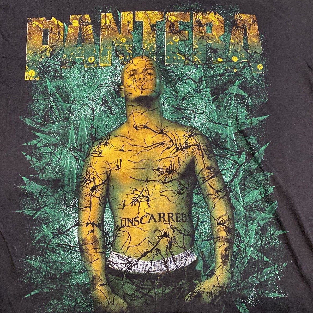 VTG Pantera Weed Leaf Phil Anselmo single stitch RARE Mint