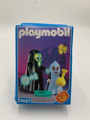 Rare Playmobil 3027Halloween Glowing ghost trick or treaters 