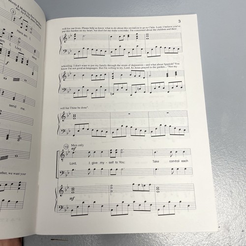Partituras Here I am Lord Missionary Cantata Samuel Flay Allen 2000 Garlock - Imagen 4 de 5
