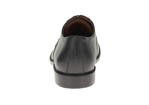Luciano Natazzi Mens Full Grain Leather Dress Shoes Lace-Up Cap-Toe Oxford SL303 - Picture 3 of 7