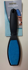 BLUE DOUBLE SIDED MAGIC CLOTHES CLOTHING BRUSH/ LINT REMOVER FOR PET HAIR/FLUFF