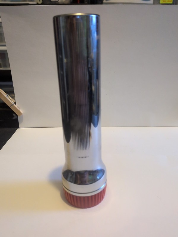 Vintage Metal Flashlight B M G