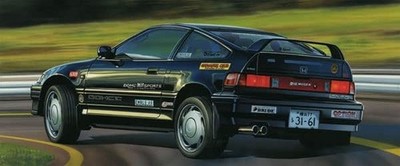 Fujimi model 1/24 Pass Series No.2 Honda Cyber   CR-X SI Pass-2