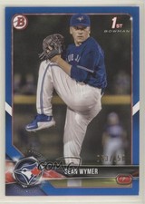 2018 Bowman Draft Blue 53/150 Sean Wymer #BD-157 5h0