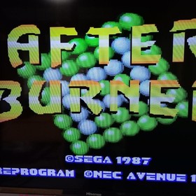 Afterburner Ii Pc Engine retro game