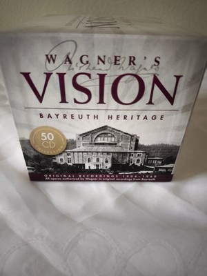 Wagner's Vision, Bayreuth Heritage, 50 CDs, z.B. Parsifal, Holländer, Lohengrin