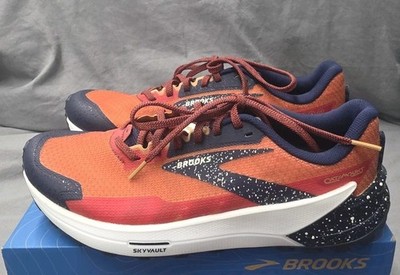 Brooks Catamount 2 Ultra Trail Running Shoes Rooibos Peacoat Men Size 9.5 NWB