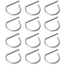2.75 in.x1.5 in.x1 in. Zinc/Aluminum Coated Steel Pig Tail Locks ,Stabilizer for