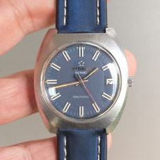 Reloj De Colección Eterna Sonic Horquilla Electrónica Raro Edición Corporativa 1972