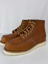 Red Wing 875 Moc Toe Boots 6" Oro Legacy Heritage Size 8 D