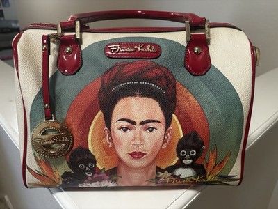 Frida Kahlo with Monkeys Handbag. Never Used Excellent Condition