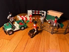 Vintage Playmobil 3140 Horse Equestrian Show Jumping Box Germany INCOMPLETE
