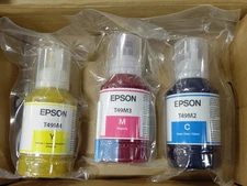 Epson Original  Dye Sublimation Ink`s  Kit T49  T49M2, T49M3, T49M4