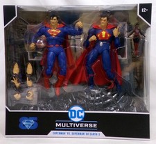 DC Multiverse Superman vs Superman of Earth-3 7 Figure 2-Pack Set McFarlane New