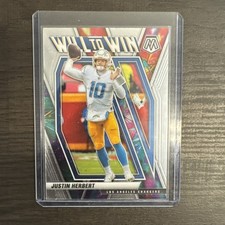 2021 Panini Mosaic - Will to Win Justin Herbert #WW-4