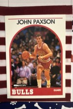 1989-90 NBA Hoops John Paxson #89 Chicago Bulls Basketball sports team card