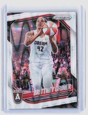 2025 Panini Prizm WNBA #46 Brittney Griner White Seismic Prizms