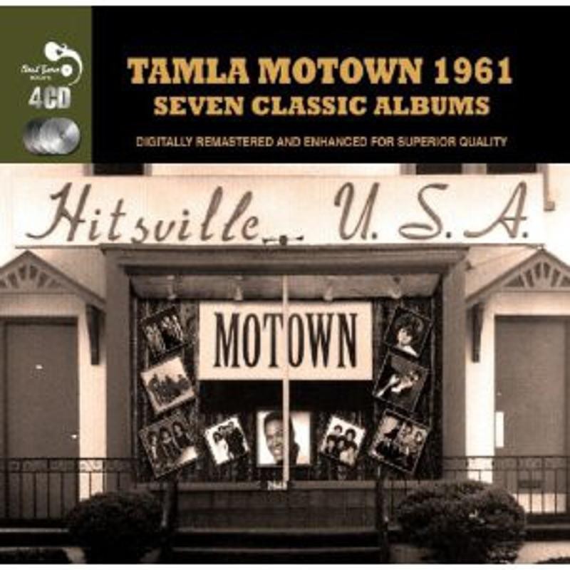 VA - Tamla Motown 1961 7 Classic Albums MARVIN GAYE MIRACLES 4CD NEU OVP