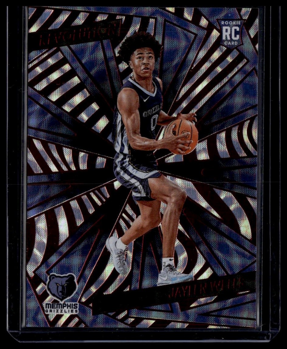 2024-25 Panini Revolution #130 Jaylen Wells Red Scope #/135