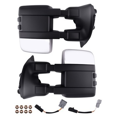 Side Mirror Turn Signal Power for Ford F-450/Excursion 1999-2007 Chrome