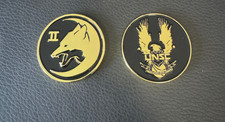 Moneda Gold Halo Silver Team Challenge Master Chief UNSC XBOX (1 pieza)
