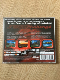 F355 Challenge: Passione Rossa (Sega Dreamcast, 2000) Complete CIB W/ Reg Card