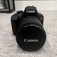 Canon EOS 4000D 18MP Black Digital SLR w/ EF-S 18-55mm III Lens, Wi-Fi