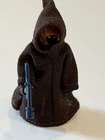 Vintage Star Wars JAWA 100% Complete Bump Brown Stitch Large Hood 1977 Kenner #2