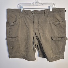 BSA Boy Scouts Switchback Convertible Cargo Hiking Pants Mens 44 Broken Zipper