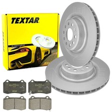 TEXTAR Bremsscheiben 365mm + Bremsbeläge Hinten für TESLA MODEL S 5YJS