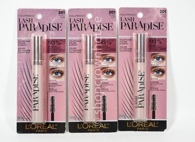 3 L'OREAL Paris Voluminous Lash Paradise Volume & Length Mascara #201 Black