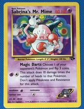 Sabrina's Mr. Mime 59/132 Gym Challenge MP Moderately Played on eBay