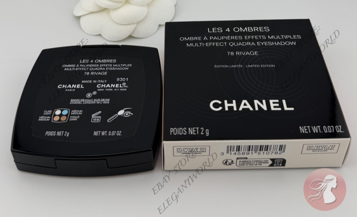 CHANEL LES 4 OMBRES Multi-Effect Quadra Eyeshadow #78 RIVAGE NIB