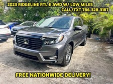 2023 Honda Ridgeline RTL-E AWD w/ low miles 🔥 FREE DELIVERY! 🔥