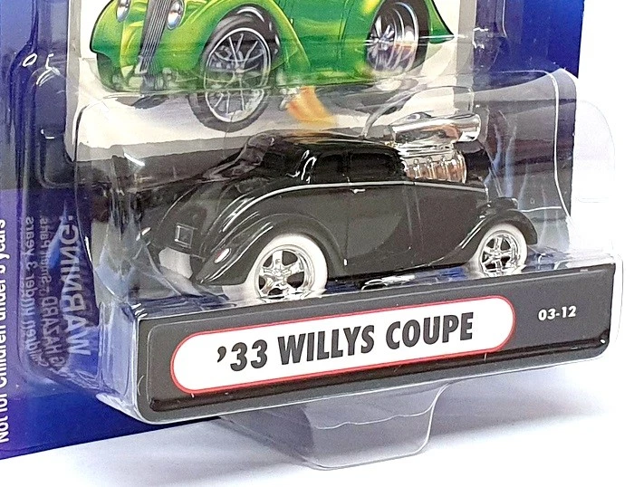 Muscle Machines escala 1/64 71161 03-12 - 1933 Willys cupé - negro Foto 3 de 4