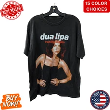 Rare Dua Lipa Inspired Trading Season Black Short Sleeve Classic T-Shirt S-5XL