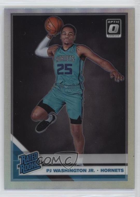 2019 Panini Donruss Optic Rated Holo Prizm PJ Washington Jr #152 Rookie RC 1d5e