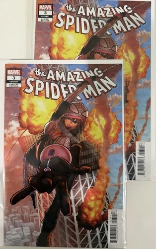 Marvel Comics The Amazing Spider-Man #3 Sakura 1:100 Hikaru Uesugi 2022 Lot 2
