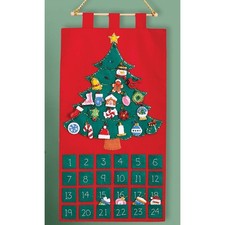 Herrschners Christmas Classics Advent Calendar Felt Sequin Kit