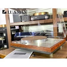 DDP LUXMAN PD131 Direct Drive Turntable Wood Cabinet Serviced Japan EXC 