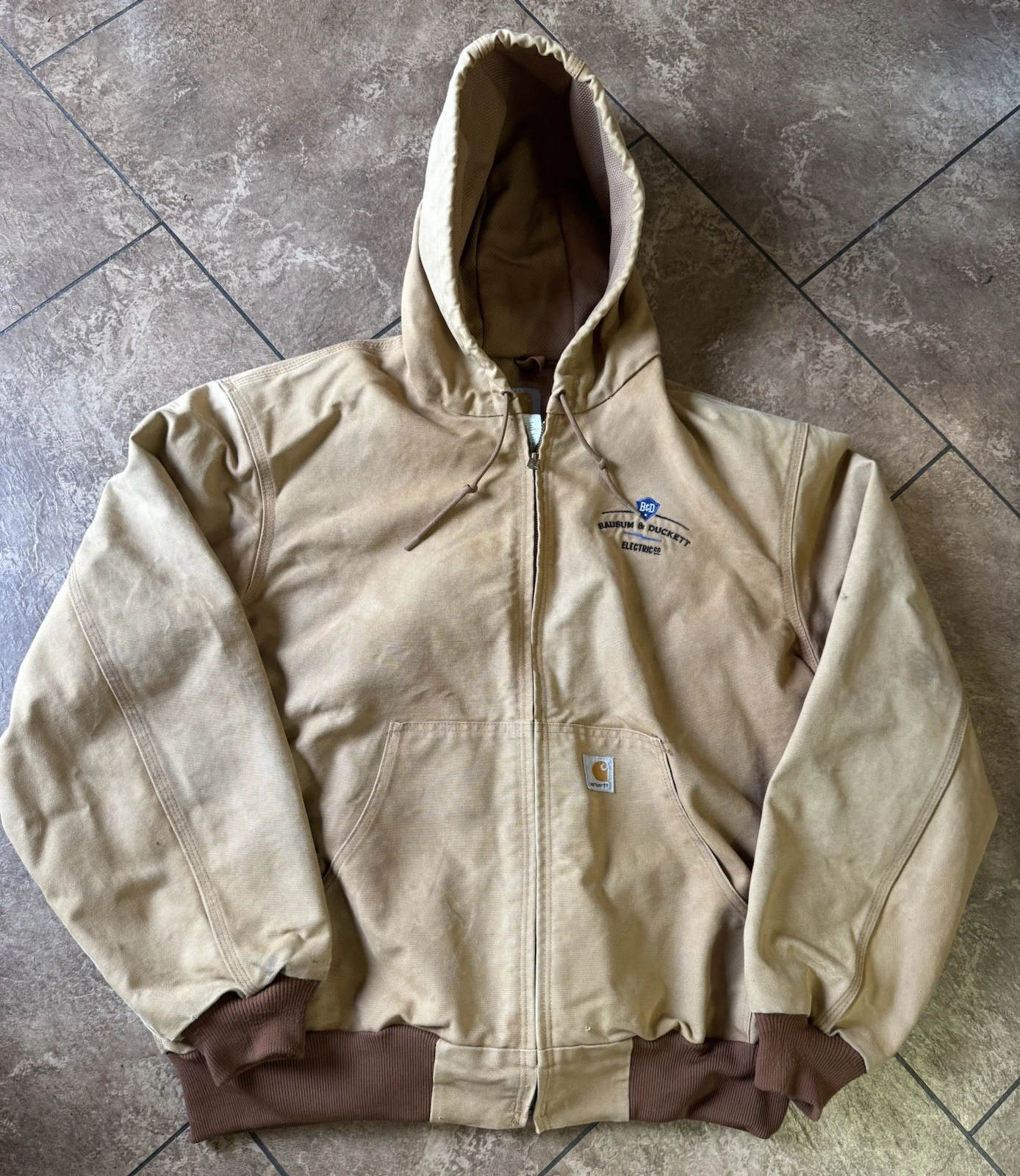 Carhartt Duck Canvas Jacket VTG J131 BRN Brown Jacket XL Thermal Lined USA MADE
Opens in a new windo