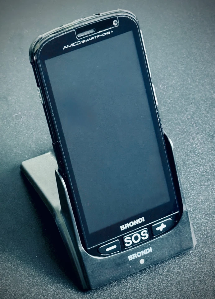Brondi Amico Smartphone + (Telefono per Anziani con SOS) - Immagine 4 di 4