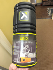 TriggerPoint GRID Massage Grid Foam Roller, Black, 13 in x 5 in