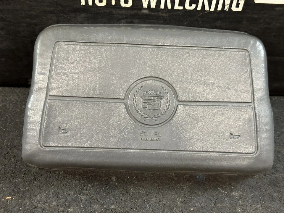 89-93 CADILLAC DEVILLE DRIVER LEFT LH STEERING WHEEL AIR BAG INFLATOR GRAY Foto 2 de 4